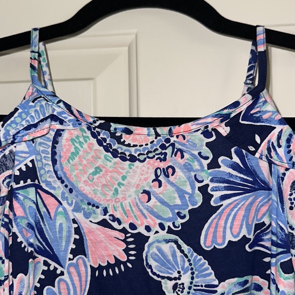 Lilly Pulitzer for Girl High Tide straps dress size XL PREOWNED! - Picture 2 of 4
